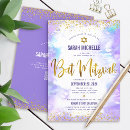 Recherche de confetti bar bat mitzvah invitations Étoile de david