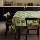 Recherche de vintage nappes Vert