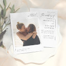 Recherche de disposition moderne invitations Typographie élégante