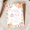 Recherche de de citrouille de fille anniversaire invitations Notre petit citrouille