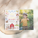 Recherche de farmer anniversaire invitations Animaux de ferme