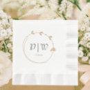 Recherche de beige serviettes Initiales