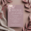 Recherche de pink bridal brunch invitations Floral