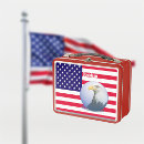 Recherche de drapeau américain boîtes à lunch Rouge blanc et bleu