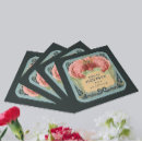 Recherche de floral cadre cartes visite Vintage