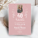 Recherche de fabulous 40ans anniversaire invitations Fabuleux
