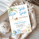 Recherche de splash bash invitations Garçon