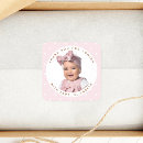 Recherche de pois rose et blanc autocollants Mignon