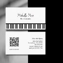 Recherche de pianist cartes visite Instructeur