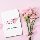 Recherche de avion papier vœux cartes Amour