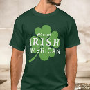 Recherche de américain irlandais tshirts Shamrock