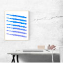 Recherche de instruments de musique posters Bleu