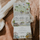 Recherche de la provence invitations Aquarelle