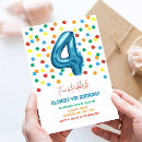 Recherche de confettis colorés invitations Pour enfants