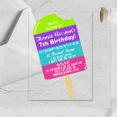Recherche de popsicle invitations Fête