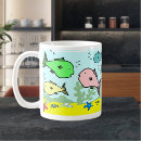 Recherche de poissons colorés tasses Poisson coloré