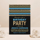 Recherche de chevron bleu invitations Pour tous