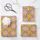 Recherche de tendance girly papier cadeau Fleurs