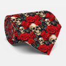 Recherche de crâne rose cravates Floral
