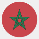 Recherche de marocaine autocollants Drapeau marocain