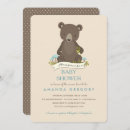Recherche de mama bear baby shower invitations Forêt
