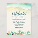 Recherche de mitzvah 11x14 invitations Océan