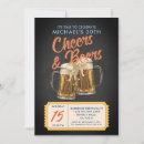 Recherche de bière vintage invitations Fête d'anniversaire