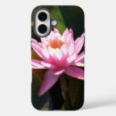 Recherche de nénuphars iphone coques Rose