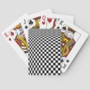 Recherche de illusion optique jeux de cartes Noir et blanc