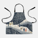 Recherche de la chaleur tabliers Hiver