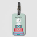 Recherche de valises bagages étiquettes Illustration