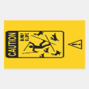 Recherche de signe de danger autocollants Drôle