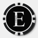 Recherche de votre nom jetons poker Noir