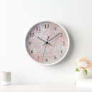 Recherche de vintage floral horloges Motif