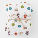 Recherche de aiguille et fil papier cadeau Passe temps