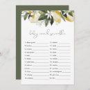 Recherche de lemon shower invitations Bientôt maman