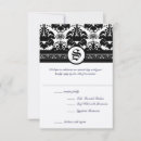 Recherche de rsvp de damassé invitations Pour elle