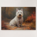 Recherche de west highland terrier puzzles Chien