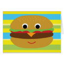 Recherche de hamburger kawaii cartes postales Pour tous