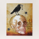 Recherche de squelettes puzzles Noir