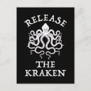 Recherche de kraken cartes postales Monstre marin