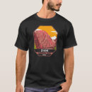 Recherche de zion national park tshirts Voyage vintage rétro