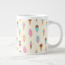 Recherche de motif de glace tasses Nourriture