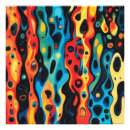 Recherche de motif psychédélique posters Unique