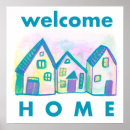 Recherche de maison blanche posters Bleu