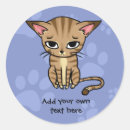 Recherche de triste chat autocollants Chaton