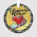 Recherche de super héros ornements Infirmière