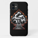 Recherche de feu de crâne iphone coques Os