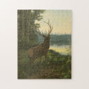 Recherche de wapiti puzzles Nature