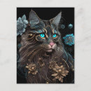 Recherche de main steampunk cartes postales Fleurs